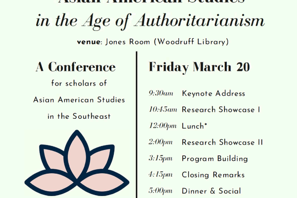 Emory Hosts Conference on Asian American Studies in the Southeast on the Five-Year Mark of the Atlanta Spa Shootings.